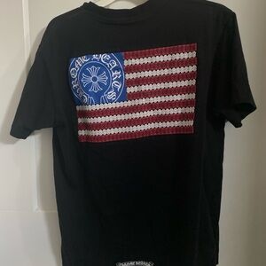 Chrome hearts USA flag t shirt